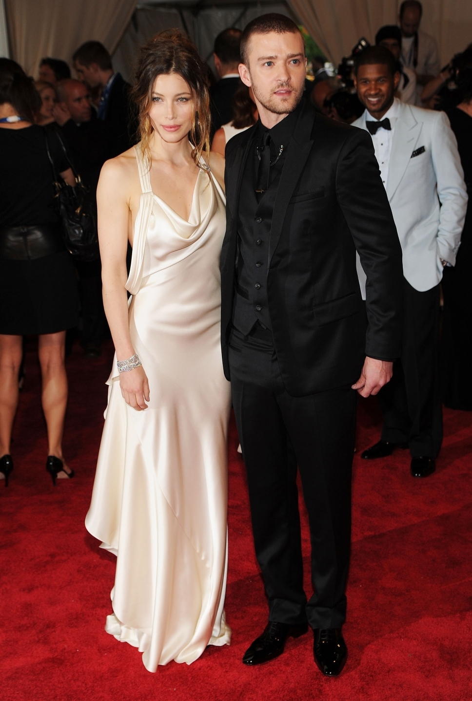 Jessica Biel i Justin Timberlake - Costume Institute Gala w Metropolitan Museum of Art
